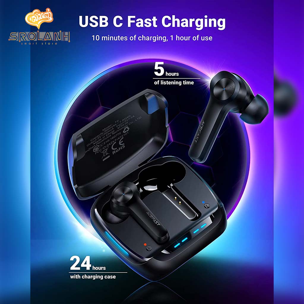 ACEFAST T4 Low Latency True Wireless Headset SROLANH